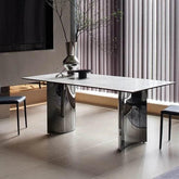 Carabello Sintered Stone Dining Table - Maxi Home Furnishing